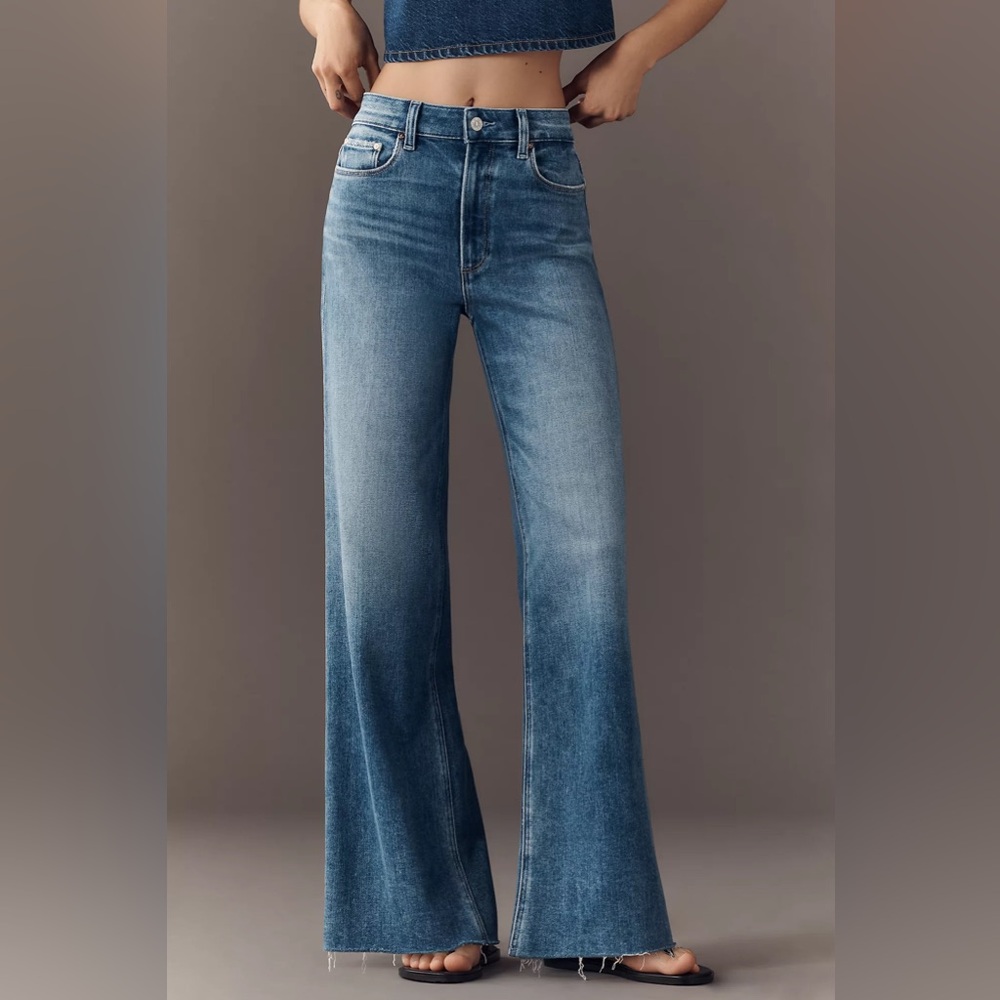 PAIGE Anessa High-Rise Wide-Leg Jeans